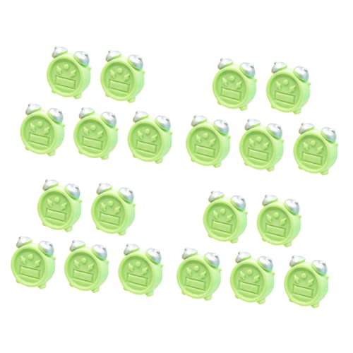 Toyvian 20 STK Wecker Mini-Uhr-Modell- Miniaturfiguren Puppenuhr Miniaturen Mini-vers-küche Mini-Dinge Imitiertes Uhrenspielzeug Miniatur-szenenmöbel Miniatur-spieluhr Green Harz Toyvian 20 STK Wecker Mini-Uhr-Modell- Miniaturfiguren Puppenuhr Miniaturen Mini-vers-küche Mini-Dinge Imitiertes Uhrenspielzeug Miniatur-szenenmöbel Miniatur-spieluhr Green Harz von Toyvian