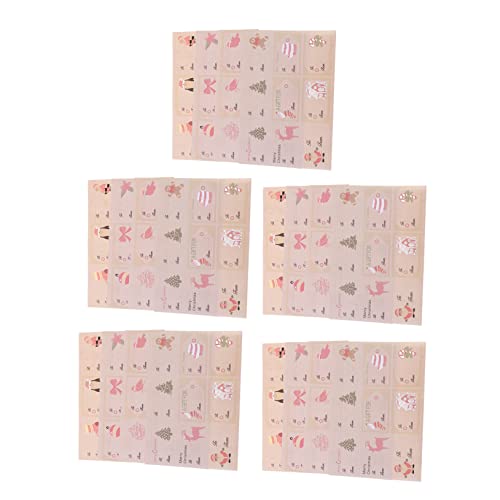 Toyvian 20 STK Weihnachtsaufkleber Weihnachtssiegelaufkleber Selbstklebende Aufkleber Weihnachtsdekoration Praktische Siegelaufkleber Etikettenaufkleber Selber Machen Beschichtetes Papier Toyvian 20 STK Weihnachtsaufkleber Weihnachtssiegelaufkleber Selbstklebende Aufkleber Weihnachtsdekoration Praktische Siegelaufkleber Etikettenaufkleber Selber Machen Beschichtetes Papier von Toyvian