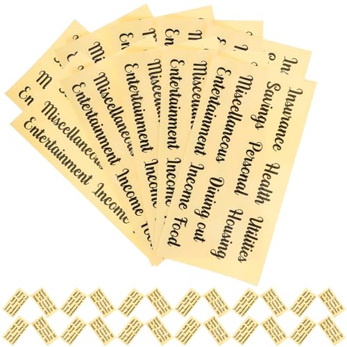 Toyvian 20 Sätze Cash-Budget-Aufkleber Budget-zubehör Haushaltsbudget-Aufkleber Tragbarer Etikettenaufkleber Budgetversorgung Kleiner Budgetaufkleber Home-Budget-Label PVC Selbstklebend Toyvian 20 Sätze Cash-Budget-Aufkleber Budget-zubehör Haushaltsbudget-Aufkleber Tragbarer Etikettenaufkleber Budgetversorgung Kleiner Budgetaufkleber Home-Budget-Label PVC Selbstklebend von Toyvian
