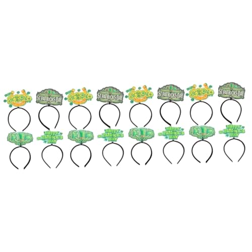 Toyvian 20 Stk Stirnband damen stirnbänder Haarschmuck Tiara Kleeblatt-Haarreifen Kopfschmuck für st. Patricks Glücklich Kopfbedeckung Zubehör Partybedarf Fräulein Plastik von Toyvian