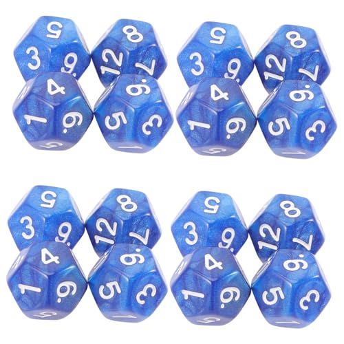 Toyvian 20-teiliges 12-seitiges Würfel-Set Aus Acryl für Den Unterricht und Spieleabende Unregelmäßige Form für Spaß Toyvian 20-teiliges 12-seitiges Würfel-Set Aus Acryl für Den Unterricht und Spieleabende Unregelmäßige Form für Spaß von Toyvian