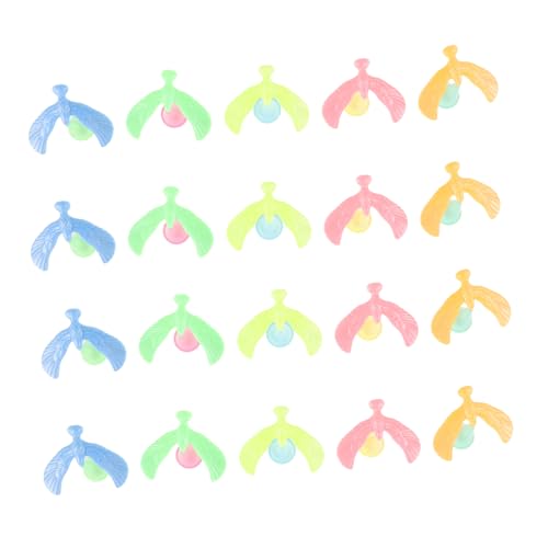Toyvian 20 Stück Balance-Vogel- Finger interaktives Tischspielzeug Balancierende Vogel Mini-Balance-Vogel Kunststoff-Balance-Vogel Plastik von Toyvian