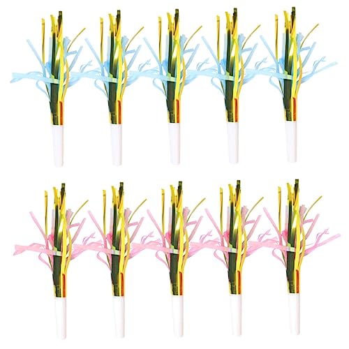 Toyvian 20 Stück Blasender Drache Lärm Cheerleader Requisiten Rave Party Streamer Quaste Bläst Pfeife Drachenpfeife Blasen Bunte Quastenpfeife Blasendes Drachenspielzeug Blue Plastik Toyvian 20 Stück Blasender Drache Lärm Cheerleader Requisiten Rave Party Streamer Quaste Bläst Pfeife Drachenpfeife Blasen Bunte Quastenpfeife Blasendes Drachenspielzeug Blue Plastik von Toyvian