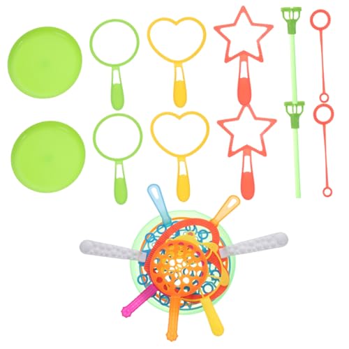 Toyvian 20 Stück Blasenwerkzeuge für kinderspielzeug mädchen Bubble- Werkzeuge zum Blasen von Blasen Werkzeuge zum Blasen von Seifenblasen Colorful von Toyvian
