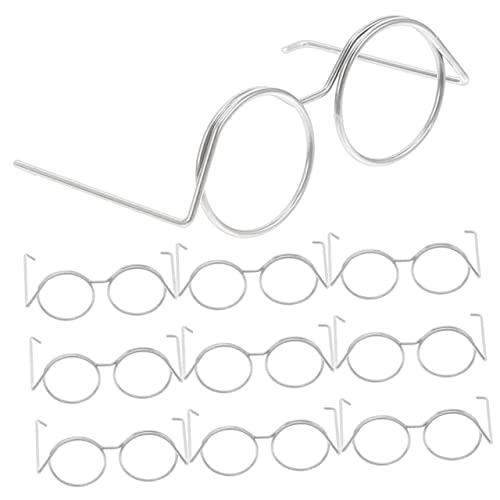 Toyvian 20 Stück Brillen Zubehör für Puppen Teiliges mit Metallrand für DIY Puppenmode für Kreative Spielideen und Stilvolle Outfits zu Geburtstagen und Feiertagen Toyvian 20 Stück Brillen Zubehör für Puppen Teiliges mit Metallrand für DIY Puppenmode für Kreative Spielideen und Stilvolle Outfits zu Geburtstagen und Feiertagen von Toyvian