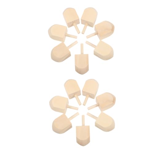 Toyvian 20 Stück Hanukkah Holz Dreidel Naturbelassene Unlackierte mit Griff Traditionelle Chanukka Spielzeuge für DIY Bastelprojekte Familienfeiern und Festliche Dekoration Toyvian 20 Stück Hanukkah Holz Dreidel Naturbelassene Unlackierte mit Griff Traditionelle Chanukka Spielzeuge für DIY Bastelprojekte Familienfeiern und Festliche Dekoration von Toyvian