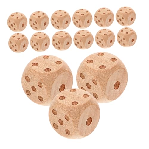 Toyvian 20 Stück Holzwürfel Schmucklos Kompakter Unterhaltungswürfel Mini- Partyzubehör Sechs Partyspielwürfel D6 Einseitig Für Masse Spiel Große Hölzern Toyvian 20 Stück Holzwürfel Schmucklos Kompakter Unterhaltungswürfel Mini- Partyzubehör Sechs Partyspielwürfel D6 Einseitig Für Masse Spiel Große Hölzern von Toyvian