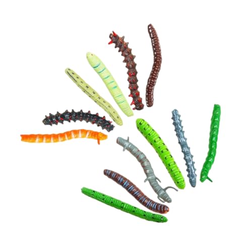 Toyvian 20 Stück Insektenmodell Halloween-witzspielzeug Simulation Raupenspielzeug Halloween-streichspielzeug Kriechendes Wurmspielzeug Realistisches Raupenspielzeug Gummiwanzen Plastik Toyvian 20 Stück Insektenmodell Halloween-witzspielzeug Simulation Raupenspielzeug Halloween-streichspielzeug Kriechendes Wurmspielzeug Realistisches Raupenspielzeug Gummiwanzen Plastik von Toyvian