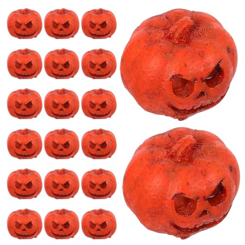 Toyvian 20 Stück Kleine Resin Kürbis Dekorationen für Halloween Thanksgiving und Bastelprojekte für Puppenhäuser und Tischdekorationen Toyvian 20 Stück Kleine Resin Kürbis Dekorationen für Halloween Thanksgiving und Bastelprojekte für Puppenhäuser und Tischdekorationen von Toyvian
