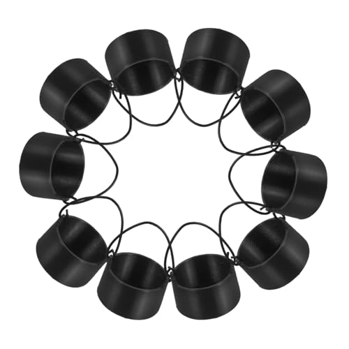 Toyvian 20 Stück Kleine Schwarze Kunststoff Kessel mit Griff Halloween Mini Cauldrons für Partydeko Süßigkeitenbehälter Puppenhaus Zubehör Tragbar und Vielseitig für Garten und Fest Toyvian 20 Stück Kleine Schwarze Kunststoff Kessel mit Griff Halloween Mini Cauldrons für Partydeko Süßigkeitenbehälter Puppenhaus Zubehör Tragbar und Vielseitig für Garten und Fest von Toyvian