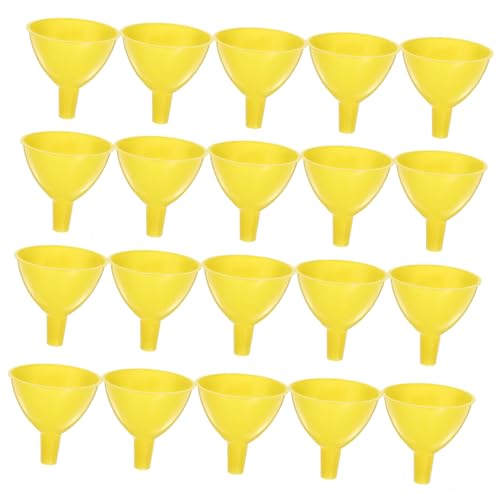 Toyvian 20 Stück Kleiner Trichter Miniatur Mund Füllung Flasche Für Pulver Kleine Trichter Wissenschaftliche Fülltrichter Labortrichter Wissenschaftstrichter Heimtrichter Yellow Plastik Toyvian 20 Stück Kleiner Trichter Miniatur Mund Füllung Flasche Für Pulver Kleine Trichter Wissenschaftliche Fülltrichter Labortrichter Wissenschaftstrichter Heimtrichter Yellow Plastik von Toyvian