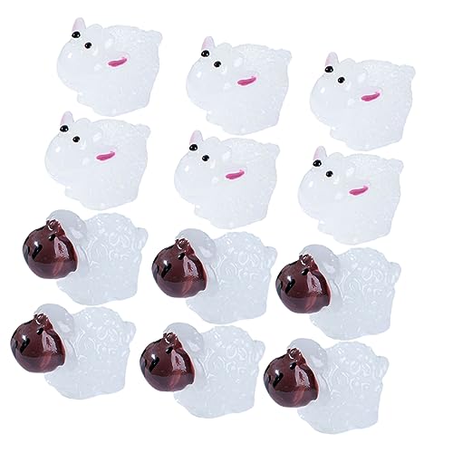 Toyvian 20 Stück Lebendige Schafzimmerdekoration Tierfigur für Desktop Mini Tiere Lamm Schaf-Figuren- Schaffiguren Bürotischdekoration Leuchtende Schaffigur Harz Toyvian 20 Stück Lebendige Schafzimmerdekoration Tierfigur für Desktop Mini Tiere Lamm Schaf-Figuren- Schaffiguren Bürotischdekoration Leuchtende Schaffigur Harz von Toyvian