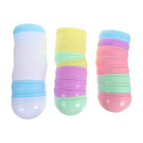 Toyvian 20 Stück Macaron-farbige Preiskapseln: Wiederverwendbare Plastikbälle für Spielzeug, Süßigkeiten und Partydekorationen, runde Plastikbehälter Toyvian 20 Stück Macaron-farbige Preiskapseln: Wiederverwendbare Plastikbälle für Spielzeug, Süßigkeiten und Partydekorationen, runde Plastikbehälter von Toyvian