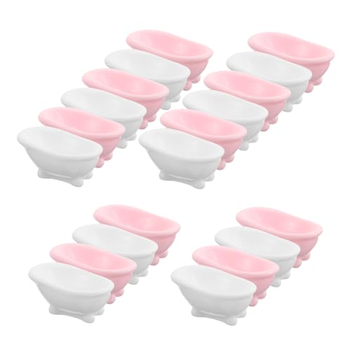 Toyvian 20 Stück Mikro-Landschafts-Badewanne Ornamente kleine Badewanne Wannendekor Puppenhaus-Ornament Miniaturbadewanne kleine Wanne Miniatur-Badewannen Hamsterbadewanne Plastik Toyvian 20 Stück Mikro-Landschafts-Badewanne Ornamente kleine Badewanne Wannendekor Puppenhaus-Ornament Miniaturbadewanne kleine Wanne Miniatur-Badewannen Hamsterbadewanne Plastik von Toyvian