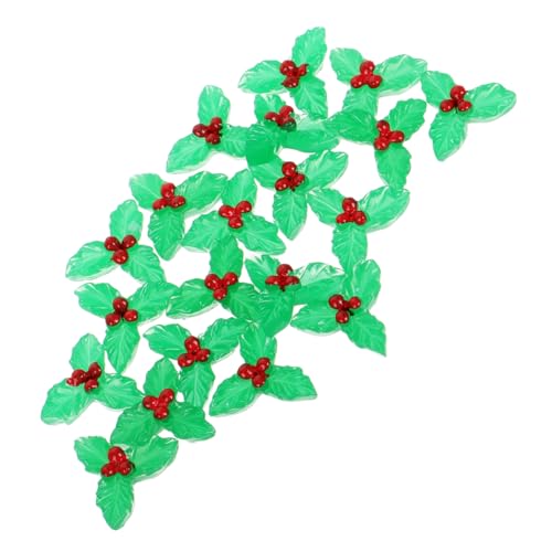 Toyvian 20 Stück Mikrolandschaft Weihnachtsblätter weihnachtsdeko weihnachtsornamente Stechpalmenbeeren zum Basteln Weihnachtszauber zum Basteln Mini-Ornamente für Mini-Baum Harz Toyvian 20 Stück Mikrolandschaft Weihnachtsblätter weihnachtsdeko weihnachtsornamente Stechpalmenbeeren zum Basteln Weihnachtszauber zum Basteln Mini-Ornamente für Mini-Baum Harz von Toyvian