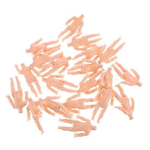 Toyvian 20 Stück Mini Puppen Körper Zubehör Dicke DIY Puppen Materialien für Kreative Bastelprojekte und Puppenliebhaber Toyvian 20 Stück Mini Puppen Körper Zubehör Dicke DIY Puppen Materialien für Kreative Bastelprojekte und Puppenliebhaber von Toyvian