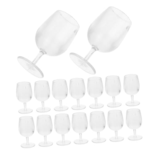 Toyvian 20 Stück Mini Weinglas Puppe Zubehör Schlank Geburtstag Miniatur Durchsichtige Weinbecher Aus Kunststoff Mini-weinkelch Minibecher Zum Basteln Transparent Plastik Toyvian 20 Stück Mini Weinglas Puppe Zubehör Schlank Geburtstag Miniatur Durchsichtige Weinbecher Aus Kunststoff Mini-weinkelch Minibecher Zum Basteln Transparent Plastik von Toyvian