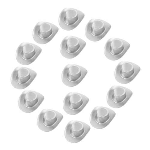 Toyvian Mini-hüte Für Puppen 20 Stück Plastikhüte Einzigartiges Design Ideal Für Puppenhaus-Dekoration Und Kinderspiele von Toyvian