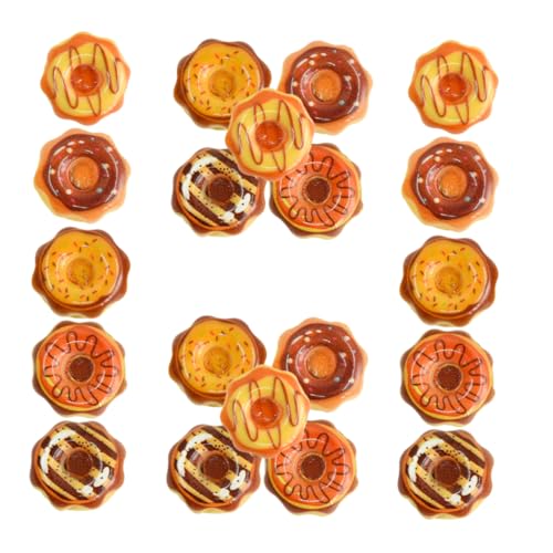 Toyvian 20 Stück Miniatur Donuts Mini Ornament Donut Anhänger Perlen Winzige Donut Miniaturen Gefälschte Donuts Donut Figur Puppenhaus Küchendekor Kleines Lebensmittelmodell Toyvian 20 Stück Miniatur Donuts Mini Ornament Donut Anhänger Perlen Winzige Donut Miniaturen Gefälschte Donuts Donut Figur Puppenhaus Küchendekor Kleines Lebensmittelmodell von Toyvian