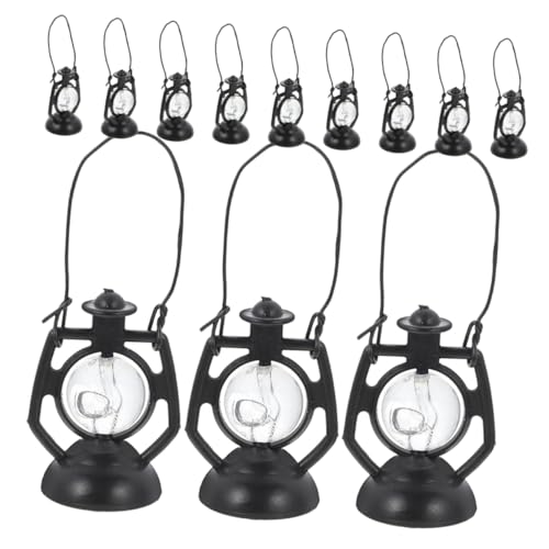 Toyvian 20 Stück Miniatur Laternen für Puppenstuben Dekorative Öllampen Realistische Mini Lampen für Mikrolandschaften Tragbare Accessoires für Kreative Bastelprojekte Toyvian 20 Stück Miniatur Laternen für Puppenstuben Dekorative Öllampen Realistische Mini Lampen für Mikrolandschaften Tragbare Accessoires für Kreative Bastelprojekte von Toyvian