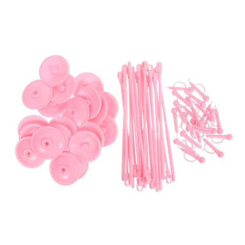 Toyvian 20 Stück Miniatur Mikrofon Modell mit Ständer Langlebiges Kunststoff Mikrofon für Puppenhaus Dekoration Vielseitig Einsetzbar als Party Deko und Cosplay Zubehör Kreative Requisite von Toyvian
