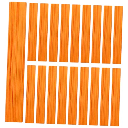 Toyvian 20 Stück Miniaturen Puppenhausmöbel winzig mach es mini Häuser puppenstubenmöbel Dollhouse Furniture Dollhouse Accessories Minihaus DIY Bodenbelag Miniaturdiele zum Basteln Linde von Toyvian
