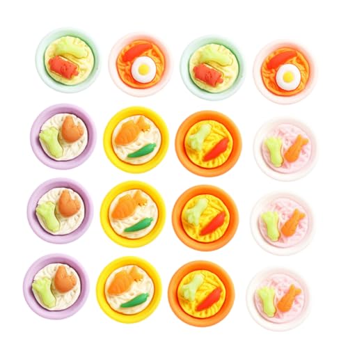 Toyvian 20 Stück Nudeln Modell Teiliges Simulation Essen Puppenhaus Dekoration Harz Snack Deko für Miniaturhäuser für DIY und Sammler Toyvian 20 Stück Nudeln Modell Teiliges Simulation Essen Puppenhaus Dekoration Harz Snack Deko für Miniaturhäuser für DIY und Sammler von Toyvian