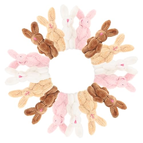 Toyvian 20 Stück Plüschhasenpuppe Stoffhasen Hasenpuppe Mini-Kaninchen-plüschtier Ausgestopftes Hasenspielzeug Süßes Stofftier Plüschkaninchen Mini Stoffhase Kurzer Plüsch Toyvian 20 Stück Plüschhasenpuppe Stoffhasen Hasenpuppe Mini-Kaninchen-plüschtier Ausgestopftes Hasenspielzeug Süßes Stofftier Plüschkaninchen Mini Stoffhase Kurzer Plüsch von Toyvian