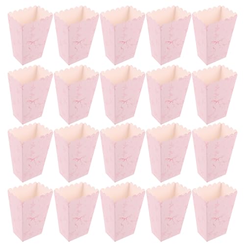 Toyvian 20 Stück Popcorn-leckerli-Boxen: Rosa Popcorn-Boxen Behälter Süßigkeitenhalter Für Geburtstagsfeiern, Abschlussfeiern, Hochzeiten, Karneval, Filmabende Toyvian 20 Stück Popcorn-leckerli-Boxen: Rosa Popcorn-Boxen Behälter Süßigkeitenhalter Für Geburtstagsfeiern, Abschlussfeiern, Hochzeiten, Karneval, Filmabende von Toyvian