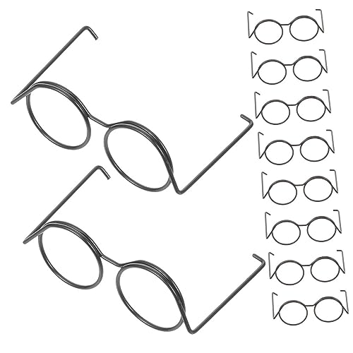 Toyvian 20 Stück Puppenbrille Teiliges Rahmen für Bastelprojekte und Rollenspiele Puppenzubehör für Kreative Aktivitäten Geschenkidee für Kleine Toyvian 20 Stück Puppenbrille Teiliges Rahmen für Bastelprojekte und Rollenspiele Puppenzubehör für Kreative Aktivitäten Geschenkidee für Kleine von Toyvian
