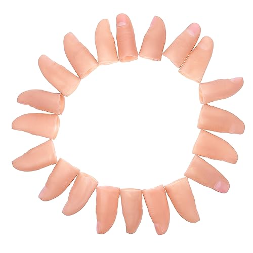 Toyvian 20 Stück Simulation Von Requisiten Zauberer Hände Tricks Gefälschte Kunstspitzen Klebrige Handgelenkschiene Finger Ständer Nagelkunst Handschuh Falle Toyvian 20 Stück Simulation Von Requisiten Zauberer Hände Tricks Gefälschte Kunstspitzen Klebrige Handgelenkschiene Finger Ständer Nagelkunst Handschuh Falle von Toyvian