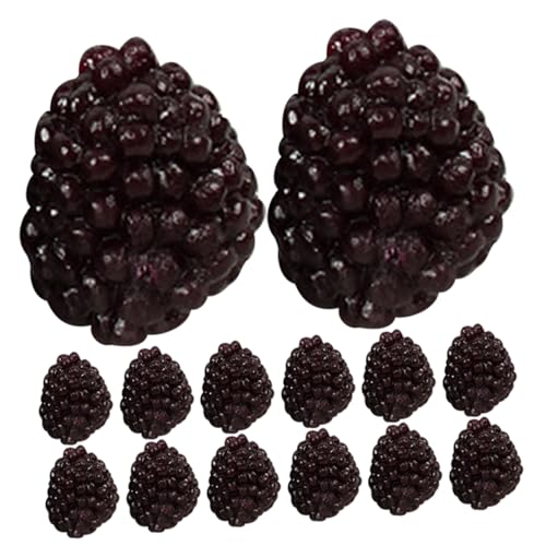 Toyvian 20 Stück Simulationsfruchtmodell Gefälschte Kirsche Künstliche Gefälschte Himbeere Realistische Himbeeren Simulierte Fruchtmodelle Himbeeranzeige Realistische Himbeere Künstliche von Toyvian