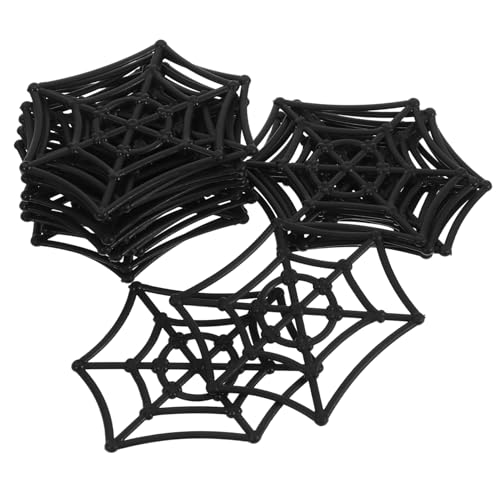 Toyvian 20 Stück Spinnennetz- Halloween Neon Kostüm animiert grusel deko Gruseldekoration Spielzeuge Tiere Spinnennetz aus Kunststoff Spinnennetz- Plastik Black Toyvian 20 Stück Spinnennetz- Halloween Neon Kostüm animiert grusel deko Gruseldekoration Spielzeuge Tiere Spinnennetz aus Kunststoff Spinnennetz- Plastik Black von Toyvian