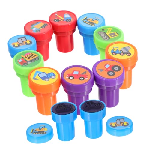 Toyvian 20 Stück Teiliges Baufahrzeug Stempel für Kindergeburtstage Selbstfärbende Stempel für Kreative Bastelprojekte und Lernspiele Partys und Kreative Aktivitäten Toyvian 20 Stück Teiliges Baufahrzeug Stempel für Kindergeburtstage Selbstfärbende Stempel für Kreative Bastelprojekte und Lernspiele Partys und Kreative Aktivitäten von Toyvian