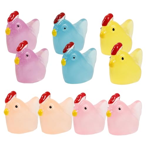 Toyvian 20 Stück Teiliges Hühnerfiguren DIY Glühendes Huhn für Mikro Landschaftsdekoration Niedliche und Lebensechte Hühnerornamente für Zuhause und Büro Toyvian 20 Stück Teiliges Hühnerfiguren DIY Glühendes Huhn für Mikro Landschaftsdekoration Niedliche und Lebensechte Hühnerornamente für Zuhause und Büro von Toyvian