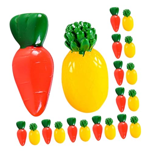 Toyvian 20 Stück Teiliges Künstliches und Gemüse Karotten und Ananas für Puppenhäuser und Dekoration Realistisches Design für Fotorequisiten und Displays Toyvian 20 Stück Teiliges Künstliches und Gemüse Karotten und Ananas für Puppenhäuser und Dekoration Realistisches Design für Fotorequisiten und Displays von Toyvian