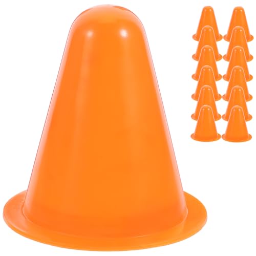 Toyvian 20 Stück Teiliges Kunststoff Trainingskegel Bunte Hindernisse für Indoor Agility Strapazierfähige Markierungskegel für Fußball Rollschuhlaufen und Sportübungen Toyvian 20 Stück Teiliges Kunststoff Trainingskegel Bunte Hindernisse für Indoor Agility Strapazierfähige Markierungskegel für Fußball Rollschuhlaufen und Sportübungen von Toyvian