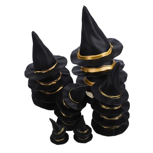 Toyvian 20 Stück Teiliges Mini Hexenhüte Halloween Dekoration Puppenhaus Miniatur Hexenhut Ornamente Diy Bastelbedarf Toyvian 20 Stück Teiliges Mini Hexenhüte Halloween Dekoration Puppenhaus Miniatur Hexenhut Ornamente Diy Bastelbedarf von Toyvian