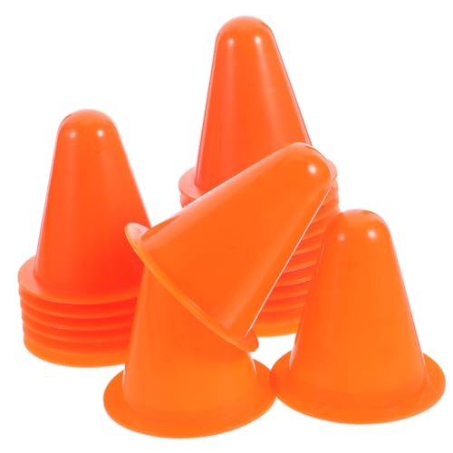 Toyvian 20stücke Stapelbare Trainingsmarker Rollschuhlaufen Plastik Bunte Hindernisse Stabil Und Leicht Im Freien Für Sportaktivitäten von Toyvian