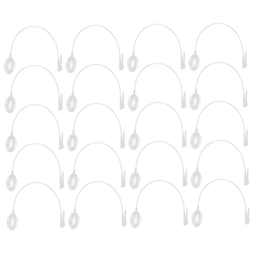 Toyvian 20 Stück Teiliges Transparentes Bewegliche Ohrkappen DIY Zubehör für Springende Ohren Hüte Ersatzteile aus Sicherem Kunststoff für Ohrbewegungs-reparatur und Kreativität Toyvian 20 Stück Teiliges Transparentes Bewegliche Ohrkappen DIY Zubehör für Springende Ohren Hüte Ersatzteile aus Sicherem Kunststoff für Ohrbewegungs-reparatur und Kreativität von Toyvian