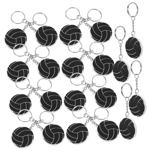 Toyvian 20 Stück Teiliges Volleyball Schlüsselanhänger PVC Anhänger Leichte und Strapazierfähige Schlüsselanhänger Dekoratives Partyzubehör für Volleyballfans und Teams Toyvian 20 Stück Teiliges Volleyball Schlüsselanhänger PVC Anhänger Leichte und Strapazierfähige Schlüsselanhänger Dekoratives Partyzubehör für Volleyballfans und Teams von Toyvian