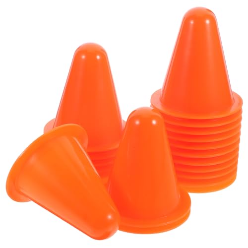Toyvian 20 Stück Trainingskegel für Skating und Sport Stapelbare Hindernisse Leuchtenden Farben für Agilitätstraining Fußball Rollschuhlaufen und Übungen Toyvian 20 Stück Trainingskegel für Skating und Sport Stapelbare Hindernisse Leuchtenden Farben für Agilitätstraining Fußball Rollschuhlaufen und Übungen von Toyvian