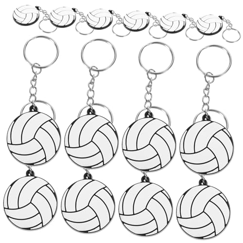 Toyvian 20 Stück PVC Volleyball Schlüsselanhänger Kreative Schlüsselringe für Sport Party Deko Klein Leicht mit Schlüsselring als Mitgebsel für Volleyball Fans Toyvian 20 Stück PVC Volleyball Schlüsselanhänger Kreative Schlüsselringe für Sport Party Deko Klein Leicht mit Schlüsselring als Mitgebsel für Volleyball Fans von Toyvian