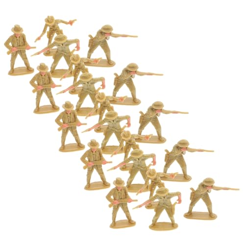 Toyvian 20 Stück Western-Cowboy-Modelle Miniaturfigur Cowboy- Cowboy-Dekorationen westliche Modelle Figuren Actionfigur Cowboy Miniatur-Cowboy Sandtischmodell Plastik Light Brown Toyvian 20 Stück Western-Cowboy-Modelle Miniaturfigur Cowboy- Cowboy-Dekorationen westliche Modelle Figuren Actionfigur Cowboy Miniatur-Cowboy Sandtischmodell Plastik Light Brown von Toyvian