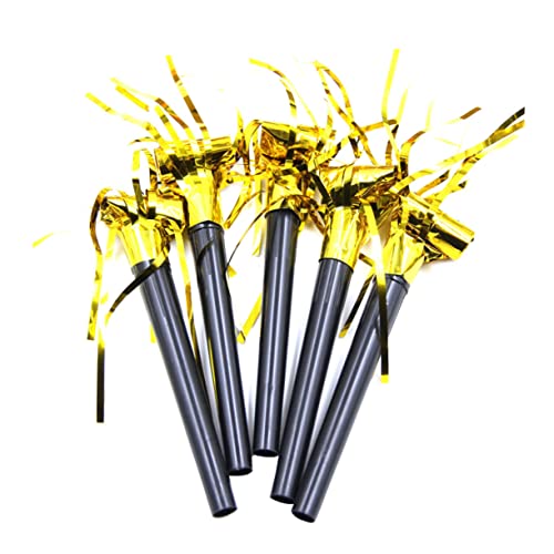 Toyvian 20 Stücke Party Kid Krachmacher Parteien Pfeife Party Noise Maker Goldene von Toyvian