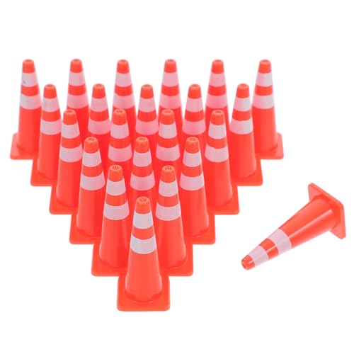 Toyvian 20-teiliges Set -straßensperren-Requisiten Klebeband-klebestifte Kleine Verkehrskegel Dekorative Leitkegel Schaumstoffplatte Aus Schaumstoff Kleine Spielsachen PVC Orange Toyvian 20-teiliges Set -straßensperren-Requisiten Klebeband-klebestifte Kleine Verkehrskegel Dekorative Leitkegel Schaumstoffplatte Aus Schaumstoff Kleine Spielsachen PVC Orange von Toyvian