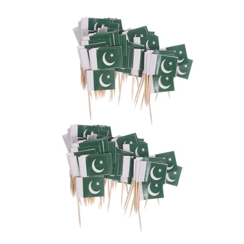Toyvian 200 Stück Pakistanische Zahnstocherflagge Cupcake-Topper-Flagge Zahnstocher -Flagge -Kuchendekoration Dessert-Pick-Stick Mini Pakistan Flags Mini-Cocktailspieße hölzern Grün Toyvian 200 Stück Pakistanische Zahnstocherflagge Cupcake-Topper-Flagge Zahnstocher -Flagge -Kuchendekoration Dessert-Pick-Stick Mini Pakistan Flags Mini-Cocktailspieße hölzern Grün von Toyvian