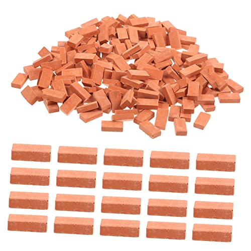 Toyvian 200St Mini-Steine Versiegelung Wohnkultur Asche künstlich Blackout volumni volummie Miniaturziegel mockin Handlich deko Ziegel für draußen Miniaturszenenmodelle Möbel Ton Toyvian 200St Mini-Steine Versiegelung Wohnkultur Asche künstlich Blackout volumni volummie Miniaturziegel mockin Handlich deko Ziegel für draußen Miniaturszenenmodelle Möbel Ton von Toyvian