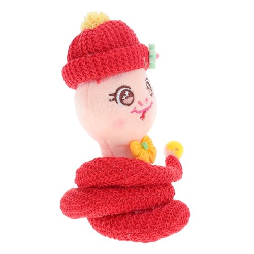 Toyvian 2025 Schlangenpuppe Dschungel Partygeschenke Tierkreiszeichen Schlangenfigur Tierumarmung Halloween Schlange Tierkreiszeichentierpuppe Ausgestopfte Schlangentierschlange von Toyvian