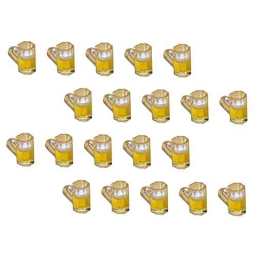 Toyvian 20St Simulation Bierkrug Mini-Trinkbecher Mini-Ornamente Miniatur-Bierbecher Tassen puppenhauszubehör für freundinen Puppenhaus-Ornamente kleine Hausbierkrüge Harz Toyvian 20St Simulation Bierkrug Mini-Trinkbecher Mini-Ornamente Miniatur-Bierbecher Tassen puppenhauszubehör für freundinen Puppenhaus-Ornamente kleine Hausbierkrüge Harz von Toyvian